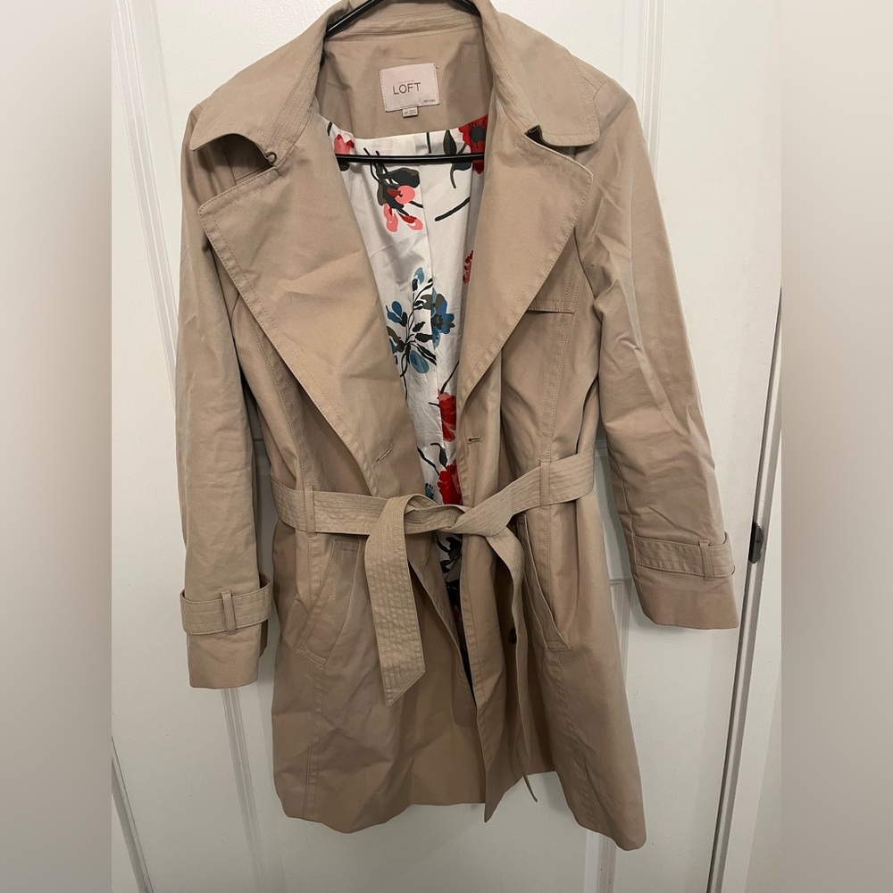 Loft Belted Trench